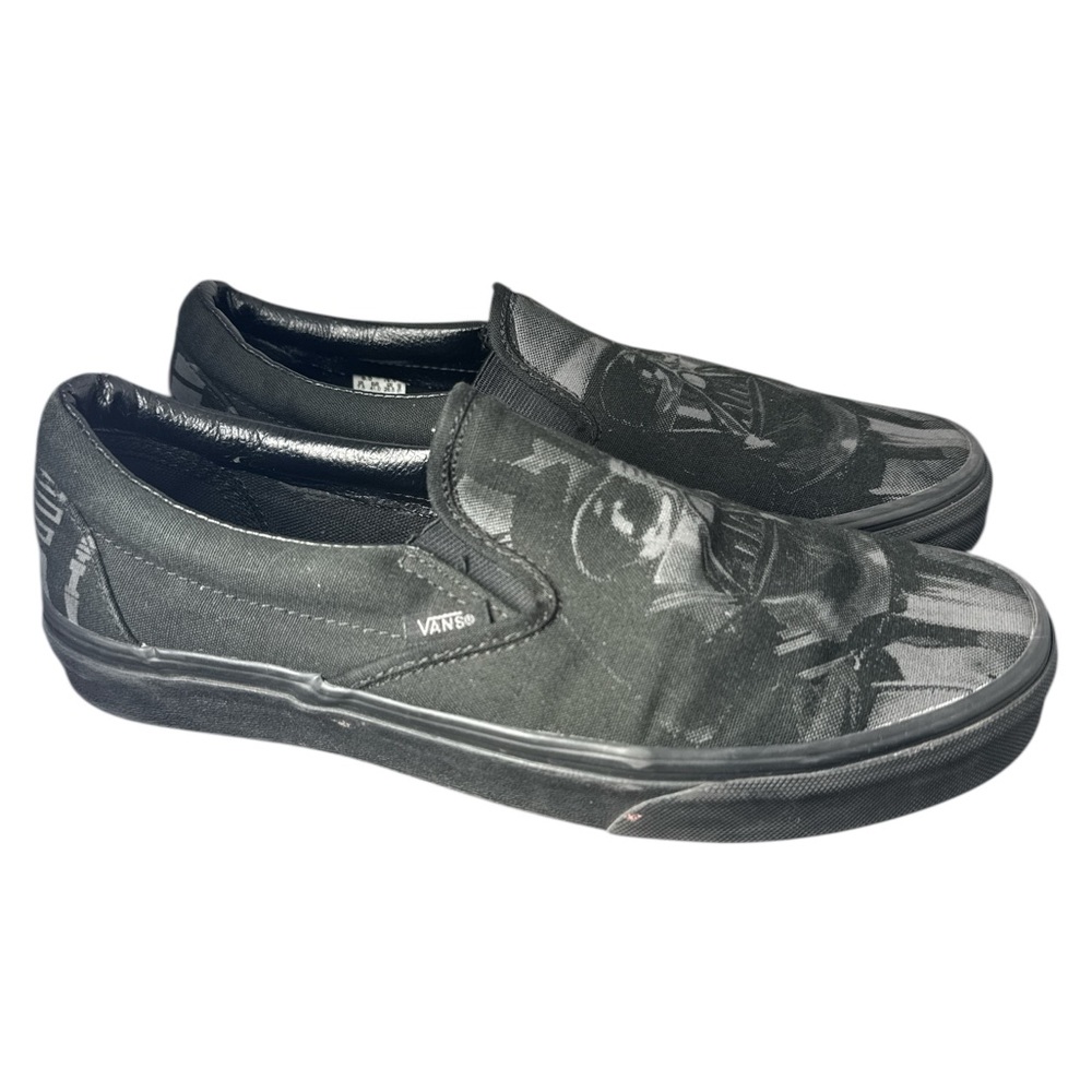 Vans x Star Wars Darth Vader Classic Slip On Sneakers Size men’s 8.5 women’s 10